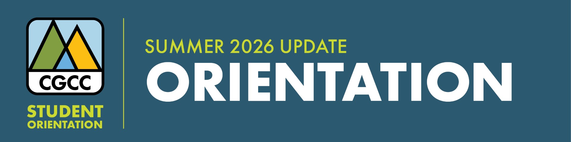 New Student Orientation